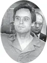  ??  ?? Ted Bundy (Burlington, Vermont, 1946-Starke, Florida, 1989) è stato un serial killer autore di 30-35 omicidi di giovani donne negli Usa. È morto sulla sedia elettrica