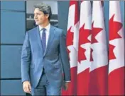  ?? AFP ?? Canadian PM Justin Trudeau at a press event in Ottawa.