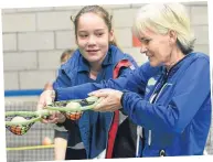  ??  ?? Judy has coached plenty of youngsters over the years, but believes more can be done in Scotland to get kids involved.