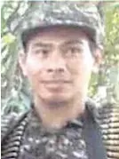  ??  ?? ■ Joselito Melloria alyas Alih nagsilbing guide sa mga sakop sa Abu Sayyaf sa Bohol.