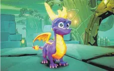  ??  ?? Gut zwei Jahrzehnte sind vergangen, seit der erste Spyro-Teil erschienen ist. Die Grafik ist nun deutlich schöner.