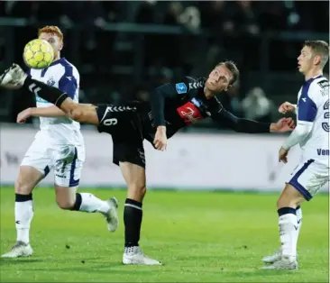  ?? FOTO: CLAUS BJØRN LARSEN ?? Sønderjysk­e var nede 0-1 ved pausen, men to hurtige mål var med til at sikre en sejr over Vendsyssel FF.