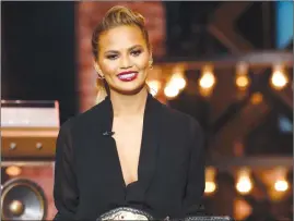  ??  ?? Chrissy Teigen as seen in “Lip Sync Battle”