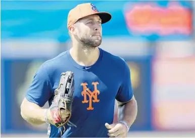  ?? MIKE STOCKER/STAFF PHOTOGRAPH­ER ?? The St. Lucie Mets never have many advance ticket sales for their games. They had nearly 500 for the scheduled first appearance by Tim Tebow on Tuesday that was rained out.