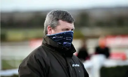  ?? Photograph: David Fitzgerald/Sportsfile/Getty Images ?? Gordon Elliott has said he will be ‘cooperatin­g fully’ with an investigat­ion into the image.