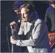  ?? [EVAN AGOSTINI/INVISION] ?? David Duchovny took up guitar-playing and songwritin­g during his downtime between acting scenes.