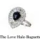  ?? ?? 5. For The Love Halo Baguette Ring
