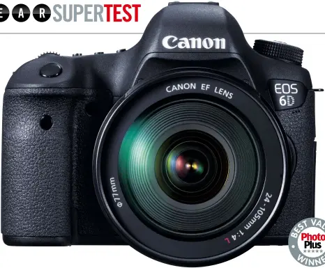  ??  ?? The 6D is Canon’s only ‘enthusiast’ camera to sport a full-frame sensor