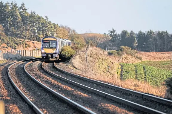  ?? Pictures: Kris Miller. ?? Fife commuters are not happy about sub-standard ScotRail services.