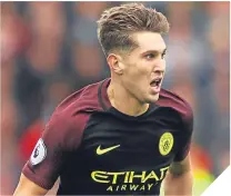  ??  ?? John Stones is enjoying life at City.