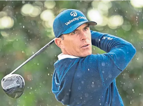  ?? ?? SPEAKING OUT: American Billy Horschel believes golfers who do not give their all should not be handed big bucks.