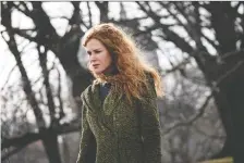  ?? HBO ?? Nicole Kidman's green coat seems to be the big star of The Undoing.