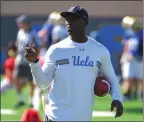  ?? PHOTO BY SCOTT VARLEY ?? Deshaun Foster was an assistant coach at UCLA for 10years and is in the school’s hall of fame.