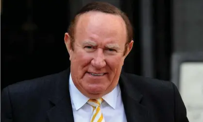  ?? Photograph: Nick Ansell/PA ?? Andrew Neil tweeted: ‘Please DM your address/contact details so my lawyers can serve legal papers against you for this clear libel and defamation.’