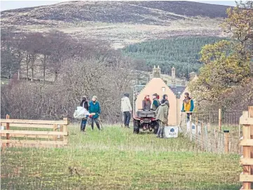  ??  ?? REWILDING PLAN: Bamff Estate in Perthshire will become more accessible to visitors.