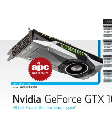  ?? $1,130 | WWW.NVIDIA.COM ?? GRAPHICS CARD