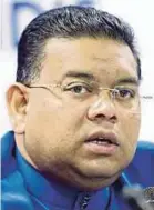  ??  ?? Datuk Lokman Noor Adam