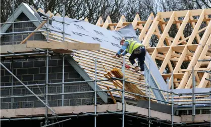  ?? Photograph: Rui Vieira/PA ?? ‘The TUC set out a plan to create 1.24m jobs in the green infrastruc­ture. These jobs would build new efficient homes.’