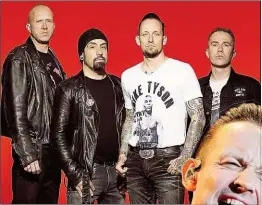  ??  ?? Erfolgsgar­anten Volbeat – gerade in Österreich können die Rocker auf eine treue und begeistert­e Fanschar bauen. „Bei euch zu spielen fühlt sich wie Heimkommen an“, betont Sänger Poulsen im Interview.