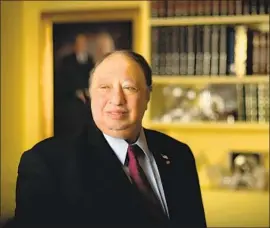  ?? Andrew H. Walker Getty Images ?? JOHN CATSIMATID­IS is a New York supermarke­t magnate worth an estimated $3.1 billion. He and Marcus say they’ve “given more than $2 billion to charity.”