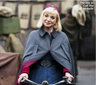  ??  ?? The star in
Call The Midwife