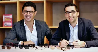  ?? — Supplied photo ?? Mehdi Oudghiri and anass Boumediene have a refreshing take on entreprene­urship.