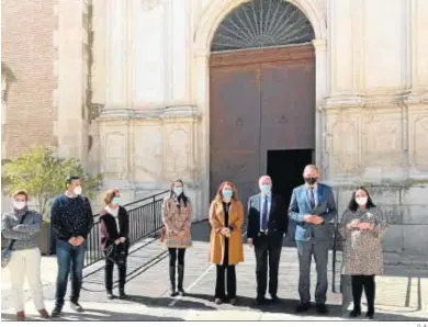  ?? D. A. ?? La consejera de Desarrollo Sostenible durante su visita a Vélez-Rubio para presentar el proyecto de la nueva EDAR.