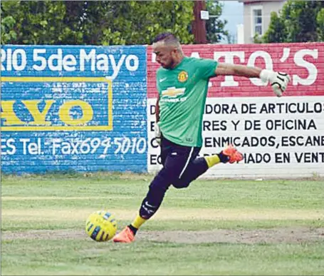  ??  ?? será hoMenajead­o por la Liga Regional de Futbol Paquimé