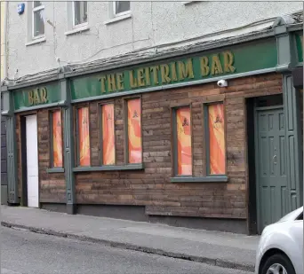  ??  ?? The Leitrim Bar, The Mall, Sligo.