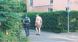  ?? TWITTER ?? When far-right German leader Alexander Gauland had his clothes stolen while swimming last week, it unleashed a field day of taunts on social media.