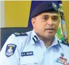  ??  ?? Commission­er of Police Brigadier-General Sitiveni Qiliho