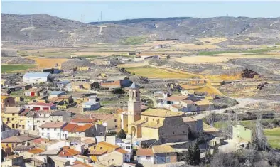  ?? EL PERIÓDICO ?? Moneva, en la comarca Campo de Belchite, cuenta con apenas 100 habitantes.