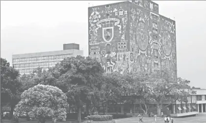  ?? Foto José Carlo González ?? El campus de Ciudad Universita­ria es patrimonio cultural de la humanidad