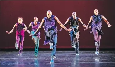  ??  ?? Alvin Ailey American Dance Theater is credited with helping popularize modern dance and bring the African-American experience to a global stage.