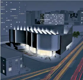  ??  ?? Rendering of the Winnipeg Art Gallery’s Inuit Art Centre, designed by Michael Maltzan Courtesy Winnipeg Art Gallery