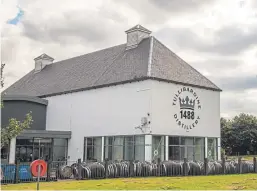  ?? Picture: Steve MacDougall. ?? The Tullibardi­ne Distillery in Blackford produces a range of single malts.