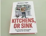  ?? ?? A GOOD READ: Matthew Ingle’s book is part autobiogra­phy and part business book.