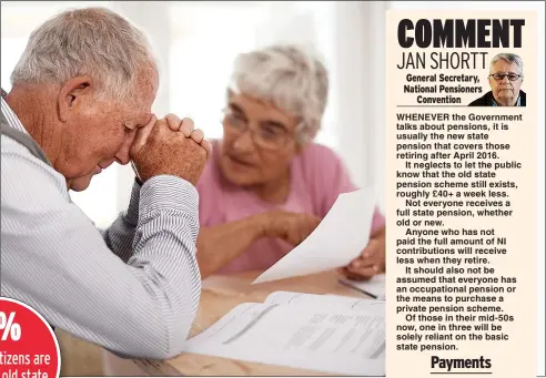  ?? Picture: GETTY IMAGES ?? Headache...many pensioners are struggling to pay rapidly rising bills