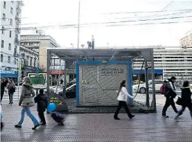  ?? G. GARCÍA ADRASTI ?? Medición. La estación de Córdoba y Rodríguez Peña.