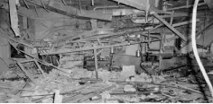  ??  ?? HORROR: The wreckage at the Mulberry Bush pub in Birmingham in 1974; isn’t it time Daithi O Conaill’s inquiry into the bombing was released? Photo: PA Wire