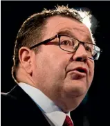  ?? JEFF TOLLAN/STUFF ?? Finance Minister Grant Robertson says the figures are in line with expectatio­ns.