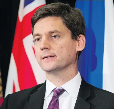  ?? — THE CANADIAN PRESS ?? Attorney General David Eby has dropped some interestin­g hints about what’s coming on the new political fundraisin­g rules. He said they will be “retroactiv­e” to the end of the last provincial election, held May 9.