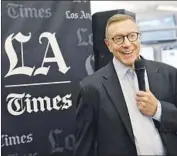  ?? Mel Melcon Los Angeles Times ?? NORMAN PEARLSTINE, The Times’ new executive editor, has helped shape such publicatio­ns as Time Inc. magazines and the Wall Street Journal.