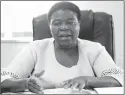  ??  ?? Cde Judith Ncube