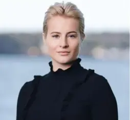  ?? FACEBOOK ?? Katharina G. Andresen is a student living with her parents in Norway, but she is also estimated to be the country’s richest woman because of her family’s fortune.