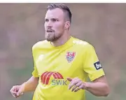  ?? FOTO: CHRISTOPH REICHWEIN ?? Neuerdings mit dem Logo des KFC Uerdingen auf der Brust: Kevin Großkreutz.