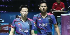  ?? PP PBSI ?? MASIH BERTAJI: Pasangan Tontowi Ahmad/Liliyana Natsir berambisi tampil konsisten sepanjang 2017.