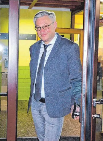  ?? FOTO: GRAKÜ ?? Herbert Juhn aus Laichingen ist seit 2015 Bürgermeis­ter in Bad Ditzenbach.