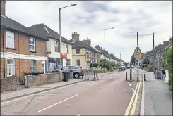  ??  ?? The cyclist suffered a head injury in Beaver Road