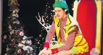  ??  ?? Devon Dubnyk’s Crumpet has no ho ho or ho hum, but rather shades of Scrooge and the Grinch in The Santaland Diaries, writes Louis B. Hobson.